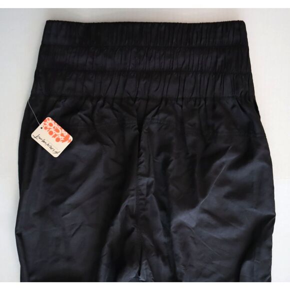 Free People Movement OB1227822 Women's Sz Small Black The Way Home Joggers - Picture 6 of 8